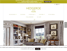 Tablet Screenshot of hedgeroe.com